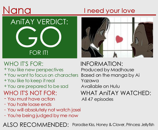 Illustration for article titled Nana: The AniTAY Review